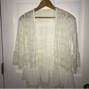 Lace cardigan